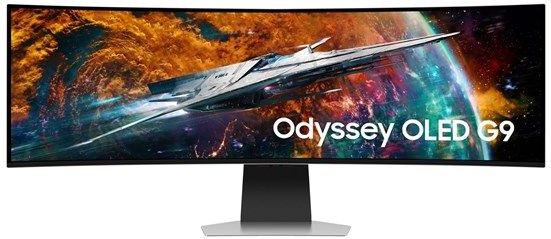 Samsung LS49CG950SUXEN computer monitor 124,5 cm (49") 5120 x 1440 Pixels OLED Zilver