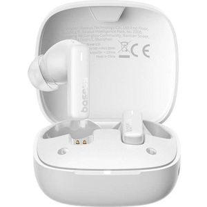 Baseus - Niemand - Koptelefoon - Wit - Draadloos - ANC - 33h