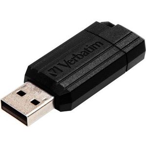 Verbatim PinStripe - Zwart - 16GB - USB-stick
