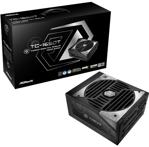 ASRock - Taichi - Voeding - 1650W - 80 PLUS Titanium - Modulaire Kabelbeheer