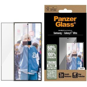 PanzerGlass Screen Protector Samsung Galaxy S25 Ultra | Ultra-Wide Fit