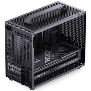 Jonsplus - Z20 Mesh - PC-behuizing - Zwart - mATX, Mini-ITX