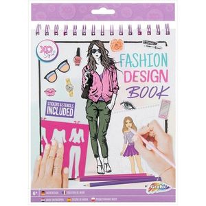 Grafix Fashion Design Sticker Book + Stencils