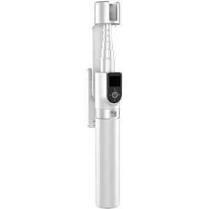 Dudao Selfie stick / telescopic pole with tripod F18W - white
