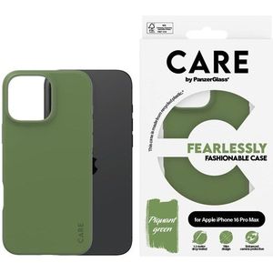 CARE by PanzerGlass Case Fashion Green iPhone 16 Pro Max