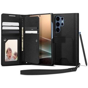 Spigen Wallet S - Black - Samsung Galaxy S25 Ultra
