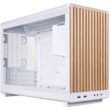 Lian Li A3 - Houten Glas Versie - Micro-ATX PC Behuizing
