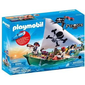 PLAYMOBIL  Piratenschuit met onderwatermotor - 70151