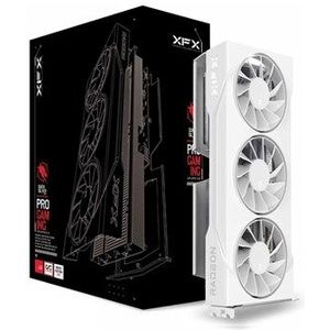 XFX - Swift RX 9060 XT OC - Videokaart - Wit - 16 GB GDDR6, 3 Ventilatoren, 7680 x 4320 Pixels