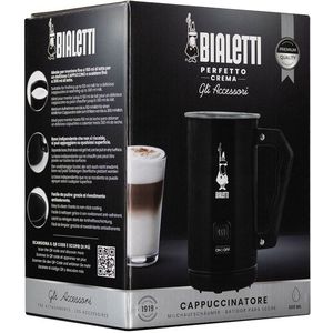 Bialetti MKF02 Automatische melkopschuimer Zwart