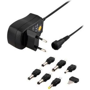 Deltaco - PSR-06A - Voedingsadapter - Zwart - 600 Watt