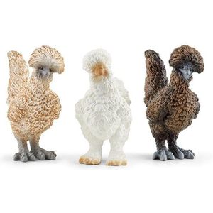 schleich FARM WORLD Kippenvrienden - Speelfigurenset - Kinderspeelgoed voor Jongens en Meisjes - 42574