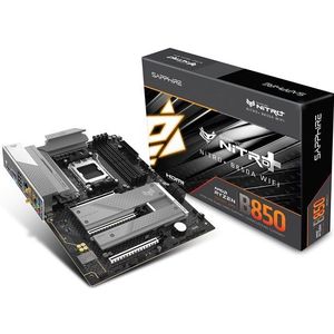 Sapphire NITRO+ B850A WIFI 7 AMD B850 Socket AM5 micro ATX