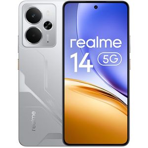 Realme - 14 5G Smartphone - Mecha Silver - 12GB RAM - 256GB