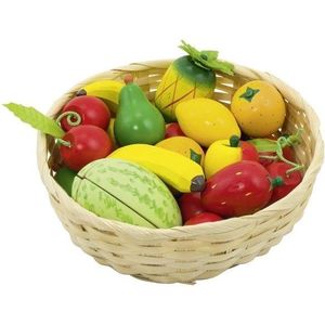 Goki Fruit in a Basket 23pcs.