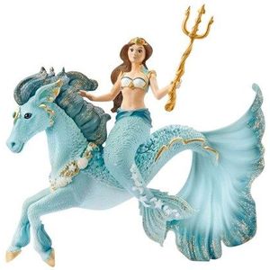 Schleich Mermaid Eyela on underwater unicorn