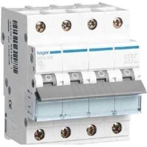 Hager Miniatuur stroomonderbreker mcb 3p+n 6ka c-13a