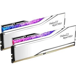 G.Skill Trident Z5 Royal Neo RGB DDR5-6000 - 48GB - CL28 - Dual Channel (2 pcs) - AMD EXPO - Zilver met RGB