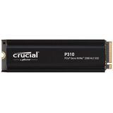 Crucial - P310 - SSD - 2 TB - M.2 2280 - PCIe 4.0 x4 (NVMe) - Geïntegreerde Warmteafvoer