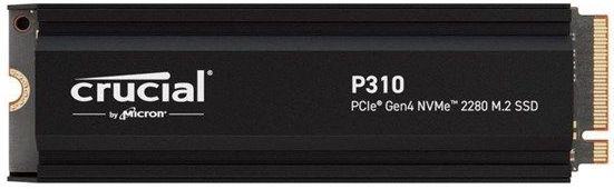 Crucial - P310 - SSD - 2 TB - M.2 2280 - PCIe 4.0 x4 (NVMe) - Geïntegreerde Warmteafvoer