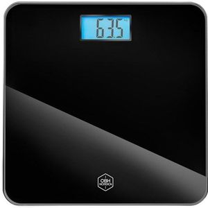 OBH Nordica - Weegschaal - Zwart - Digitale Personenweegschaal