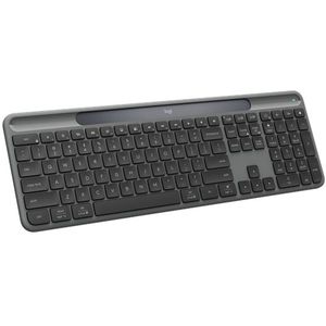 Logitech Signature Slim Solar+ Wireless - Toetsenbord - Noords - Zwart