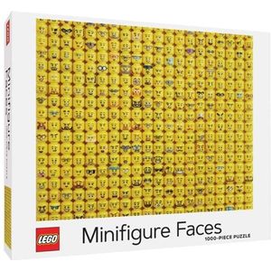 Fantasierijke Lego Minifigure Faces Puzzel (1000 stukjes)