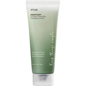 Anua Heartleaf Succinic Moisture Cleansing Foam
