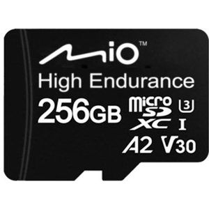 Mio - MicroSD-kaart - 256 GB - Zwart - UHS-I U3