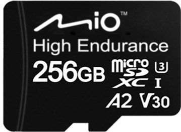 Mio - MicroSD-kaart - 256 GB - Zwart - UHS-I U3