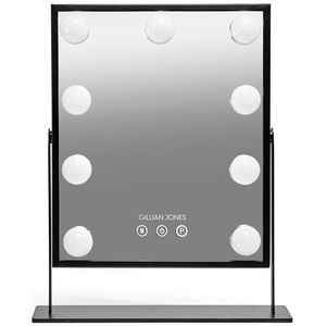 Make-up Spiegel - Zwart - LED Verlichting - Dimbaar