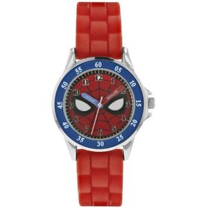 Peers Hardy - Marvel Spider-Man Time Teacher with Red Silicone Strap - Ur