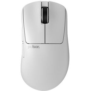 Pulsar - Xlite Versie4 - Draadloze Gaming Muis - Wit - Ergonomisch Ontwerp
