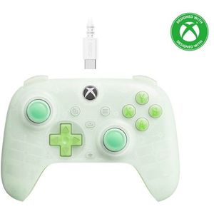 8BitDo Ultimate Mini Wired Xbox Pad Clear Green - Wired Controller - Microsoft Xbox Series S