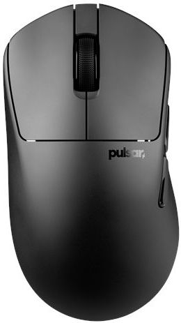 Pulsar X3 LHD CRAZYLIGHT Wireless Mini (Jet Black) - Gaming muis - Optisch - 5 knoppen - Zwart