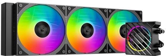 ID-Cooling - DASHFLOW 360 XT PRO - CPU Vloeistofkoeler - Zwart - 396 mm Radiator