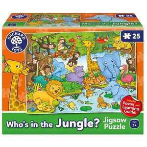 Orchard ORCHARD Who's In The Jungle - Puzzle 25 pcs Vloer