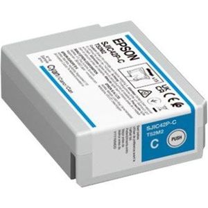 Epson SJIC42P-C - Cyaan - Original - Inkt cartridge - Inktpatroon Cyaan