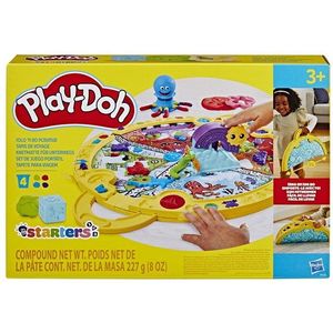 Play-Doh Opvouw en Meeneem Speelmat - Boetseerklei - 4 Play-Doh potjes - Eenvoudig op te bergen - Knutselen voor kinderen