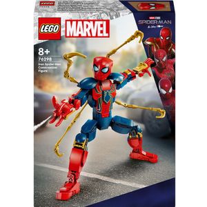 LEGO Marvel Super Heroes 76298 Iron Spider-Man bouwfiguur