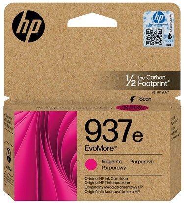 HP 937e / 4S6W7NE EvoMore Magetna Ink - Inktpatroon Magenta