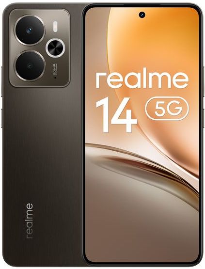 Realme - 14 5G - Smartphone - Grijs - 256GB - Android 15