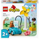 LEGO DUPLO Stad Windmolen en Elektrische Auto Set - 10985