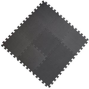Babydan Speelkleed - Speelmat - Puzzelmat Foam 1-9 cijfers - Grijs
