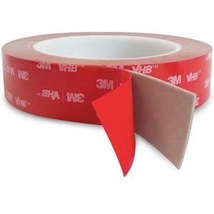 3M VHB Dubbelzijdige tape - 25mm breed - rol van 5m