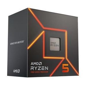 AMD Ryzen 5 7400 Wraith Stealth CPU - 6 kernen - 3.3 GHz - AMD AM5 - AMD Boxed (met koeler)