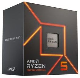 AMD Ryzen 5 7400 Wraith Stealth CPU - 6 kernen - 3.3 GHz - AMD AM5 - AMD Boxed (met koeler)