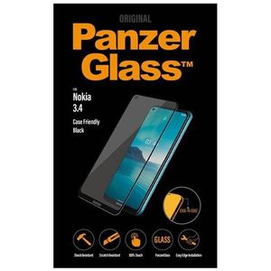 PanzerGlass Nokia 3.4 Case Friendly - Zwart