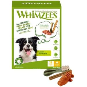Whimzees Variety M 28 stk 840 g box
