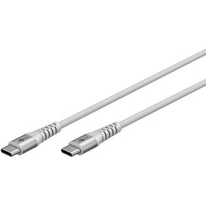 Pro USB-C <-> USB-C - Sleeve - 3m - Grijs